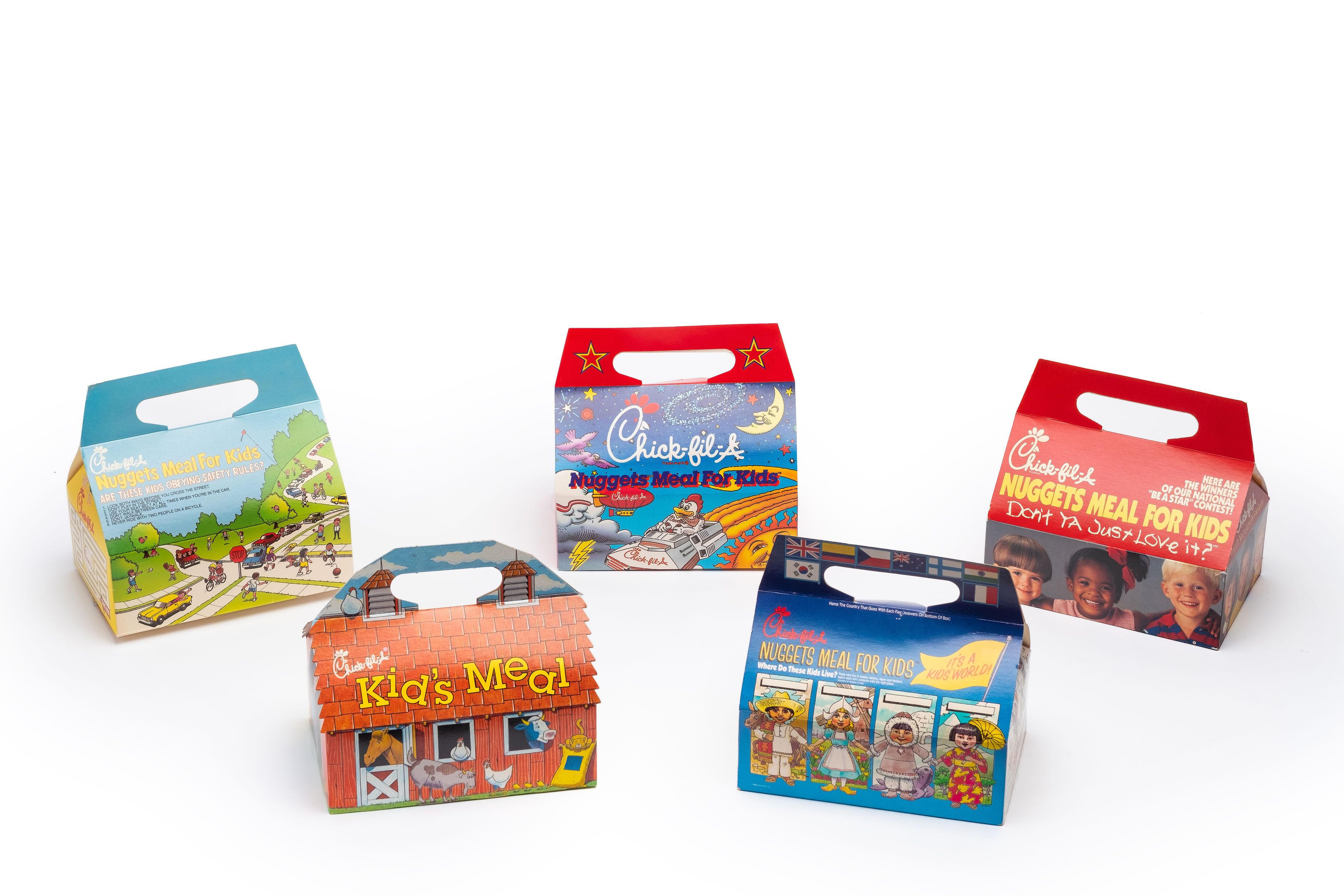 From the ChickfilA Archives Kid’s Meals over the years ChickfilA